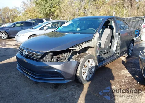 2017 Volkswagen Jetta 1.4T S from USA, damaged, VIN 3VW2B7AJ6HM212121